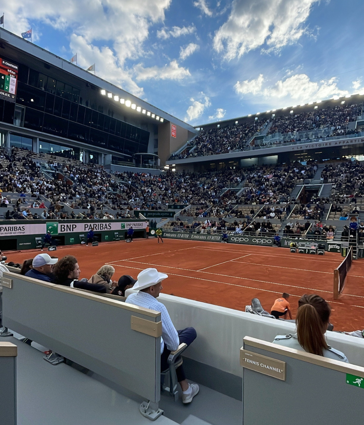French Open Box Seats & Roland Garros Loge Seats