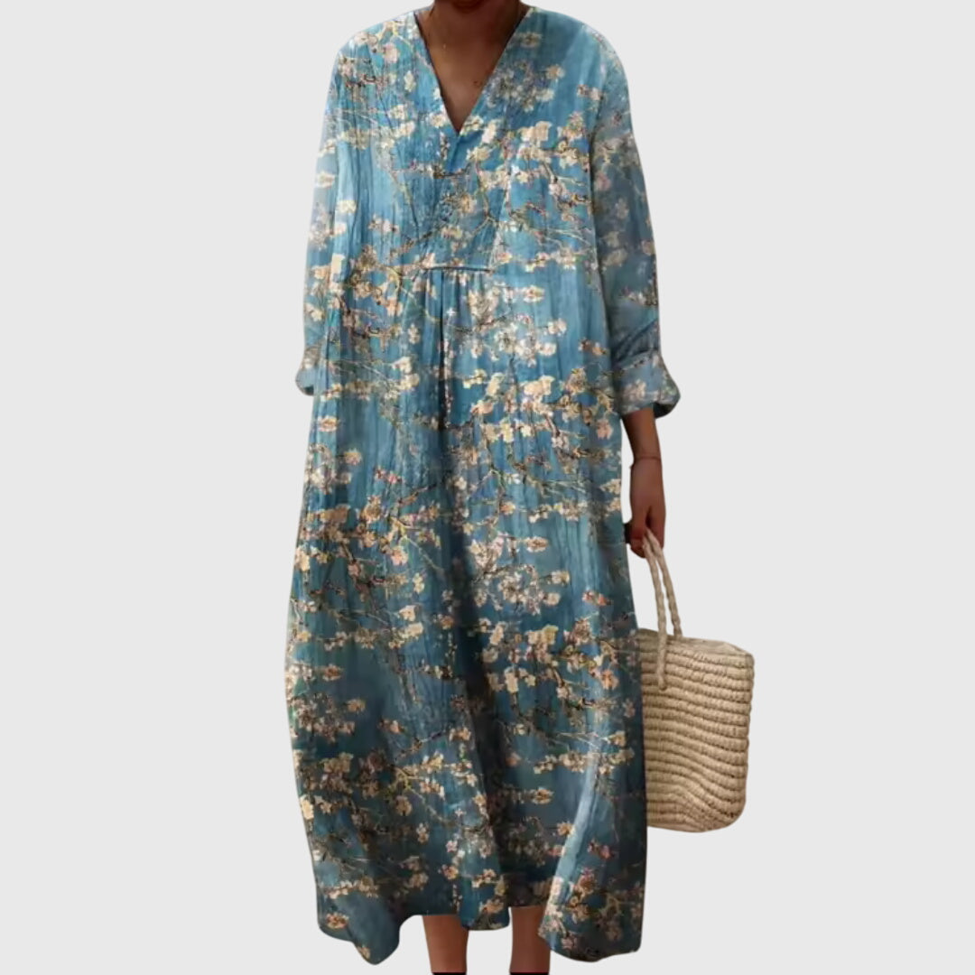 Stephanie™ | Chic Geometric Print Dress for Every Occasion