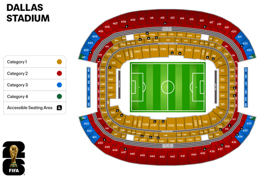 Buy FIFA World Cup 2026 Tickets | Argentina vs Austria | Match 43 - AT&T Stadium, Arlington