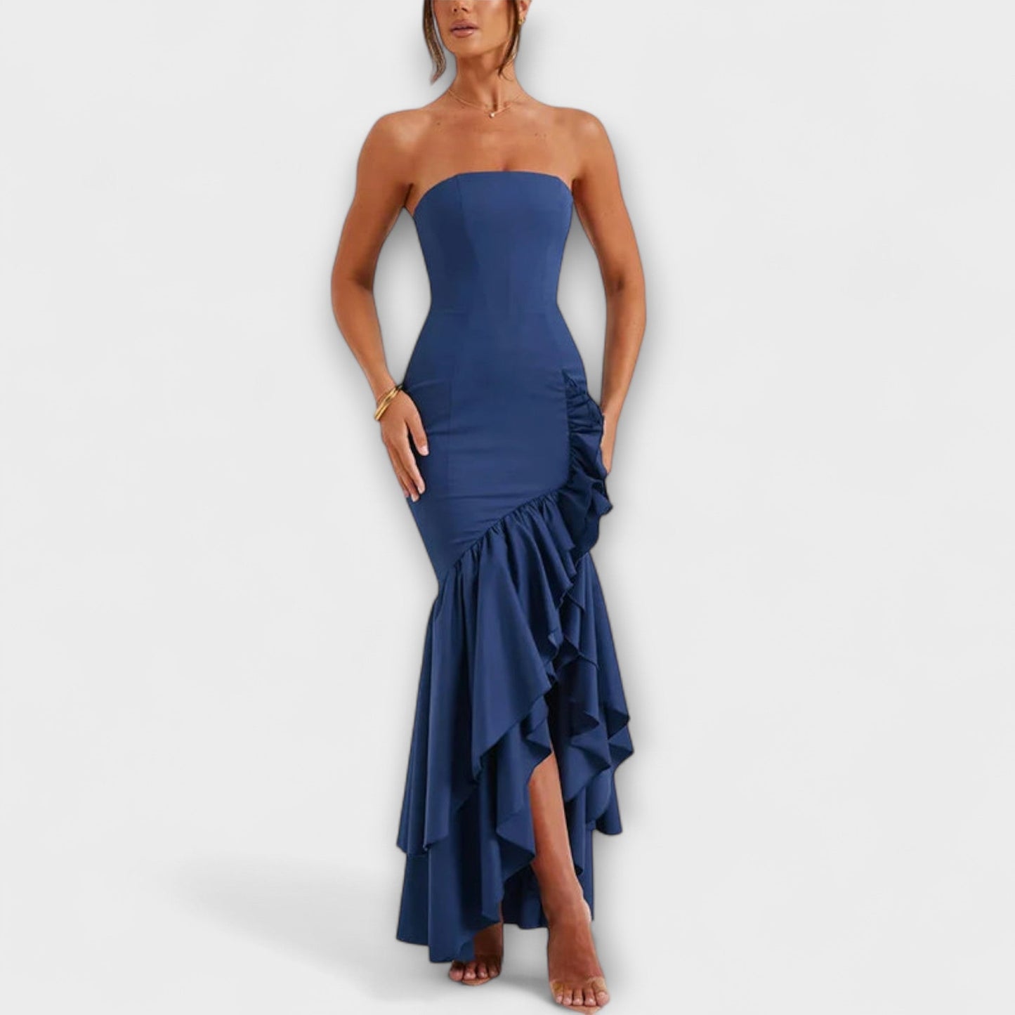 Zuri Off-Shoulder Maxi Dress for Chic Events