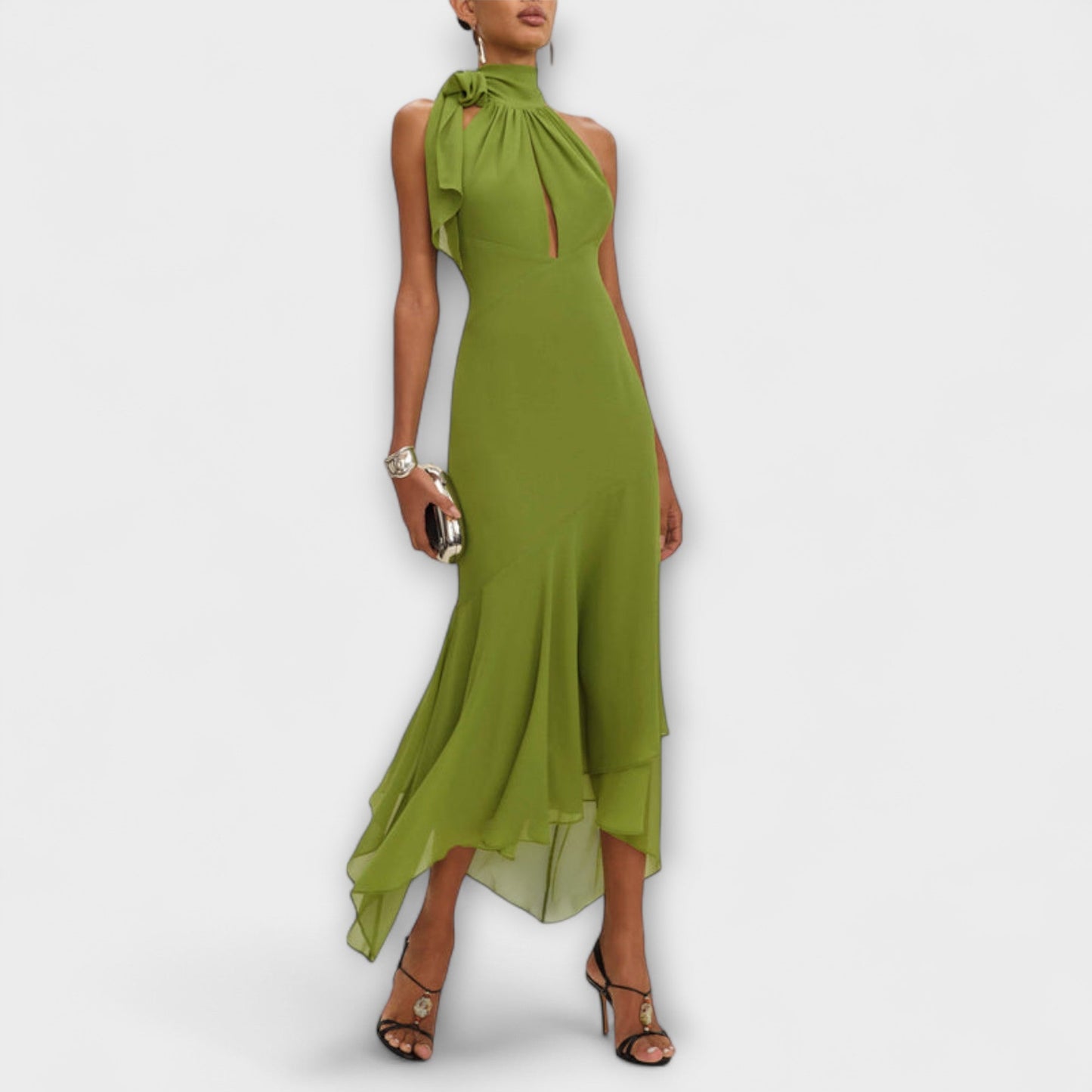 Elodie - Stylish Asymmetrical Maxi Dress for Any Occasion