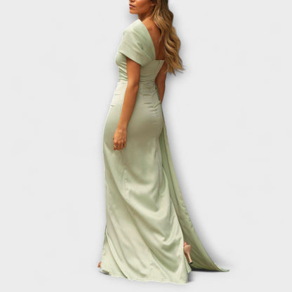 Chic One-Shoulder Maxi Dress for Events