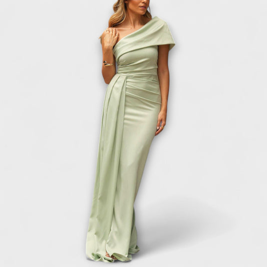 Chic One-Shoulder Maxi Dress for Events