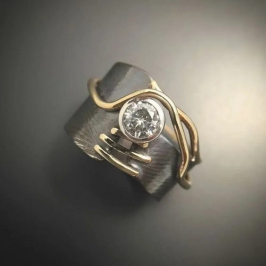 Vintage Silver Gleam Ring