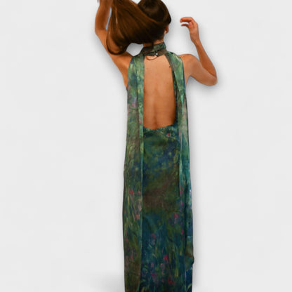 Maisie Monet Iris Print Maxi Dress for Summer Events