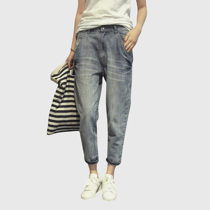 Charlotte - Chic Cotton Blend Pants for Any Occasion