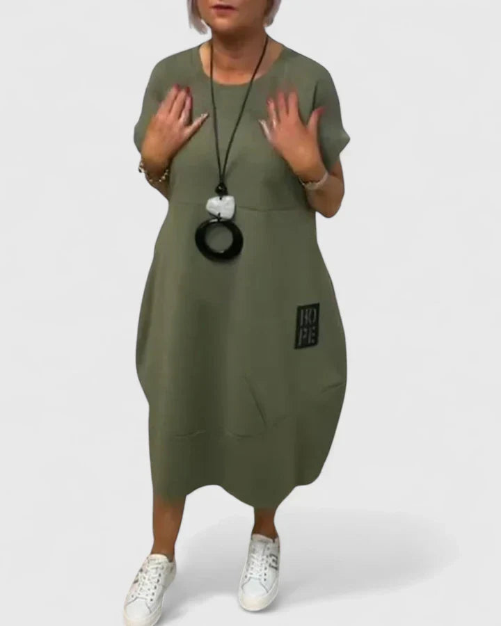 Thalyssiah | Chic Midi Dress for Any Occasion