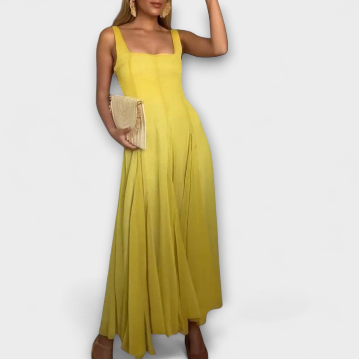 Chic Square Neckline Lilith Dress for Any Occasion