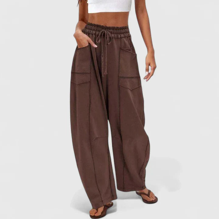 Camrynnne | Chic Fabric Trousers for Any Occasion