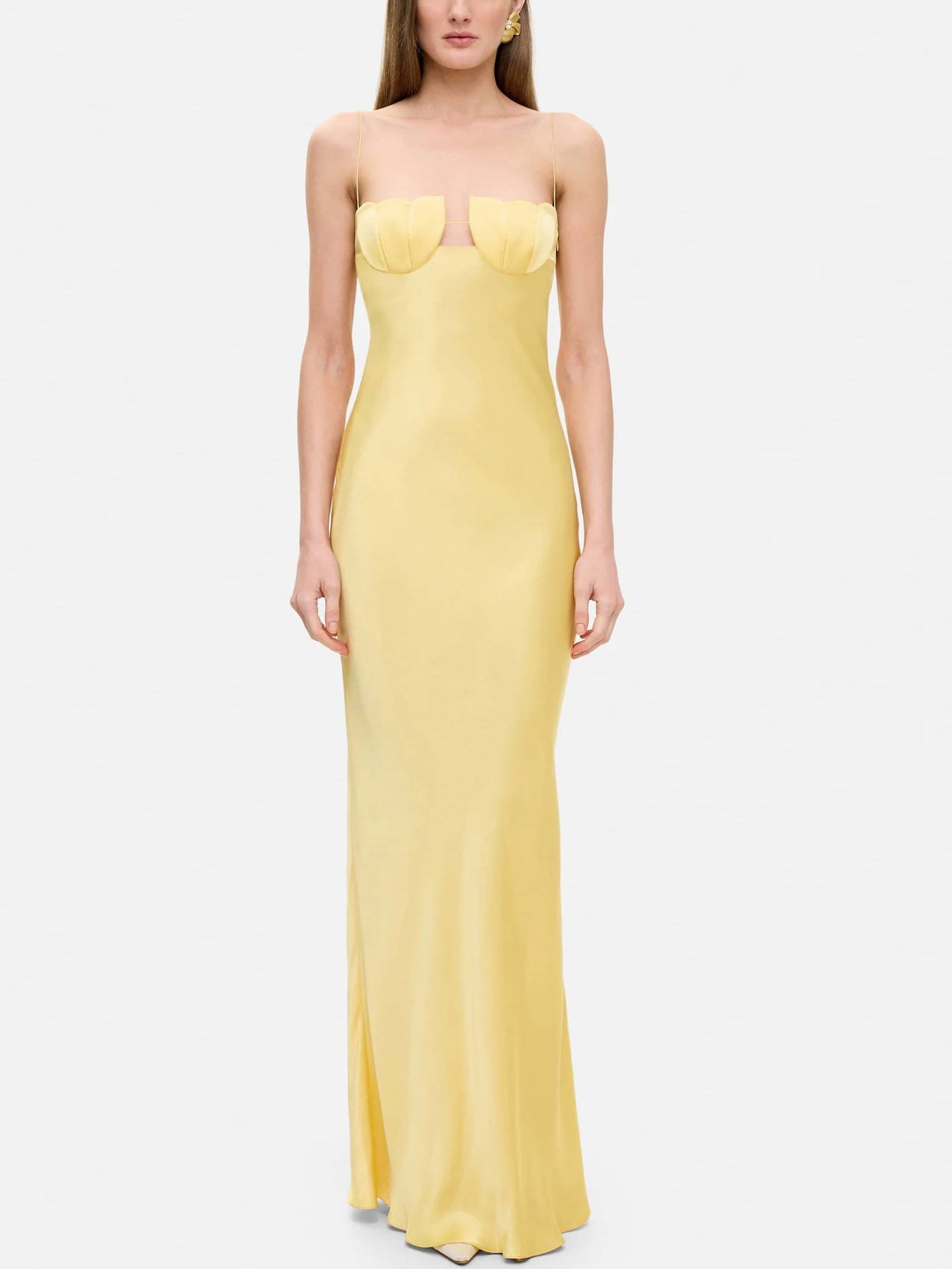 Wedding Guest Dress with Cut-Out Detail