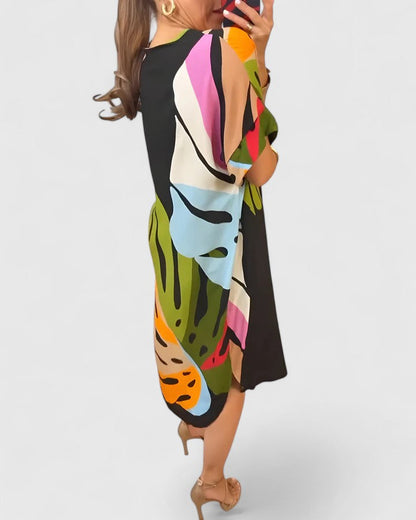 Cymarie | Chic Fabric Dress for Any Occasion