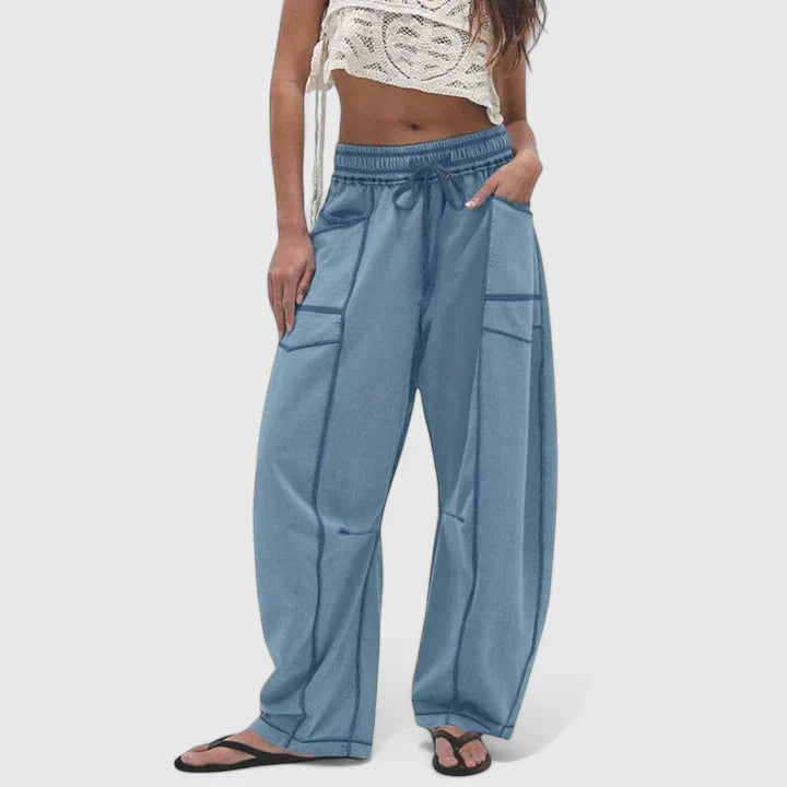 Camrynnne | Chic Fabric Trousers for Any Occasion