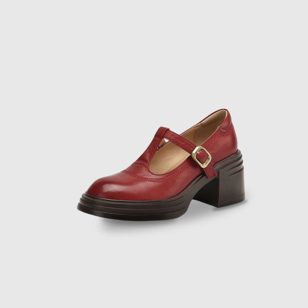 Elvana Chunky Pumps - Stylish Footwear for Any Occasion