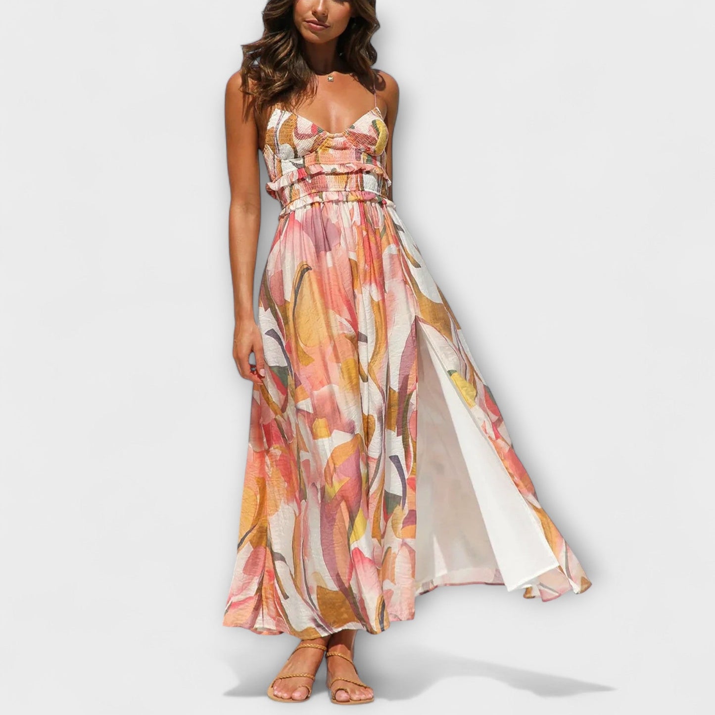 Annalise - Chic Printed Dress for Any Occasion