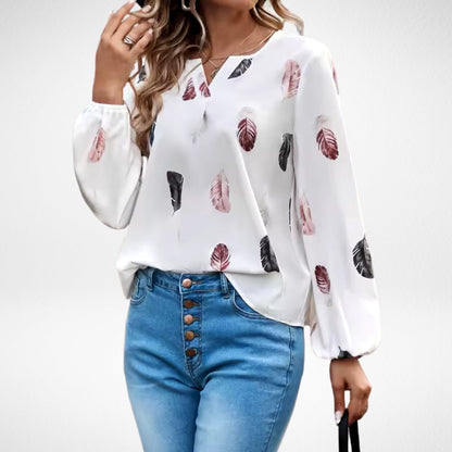 Nicole™ | Chic Blouse for Office & Evening Wear