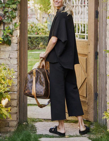 Lavinia | Chic Draped Lounge Ensemble for Any Occasion