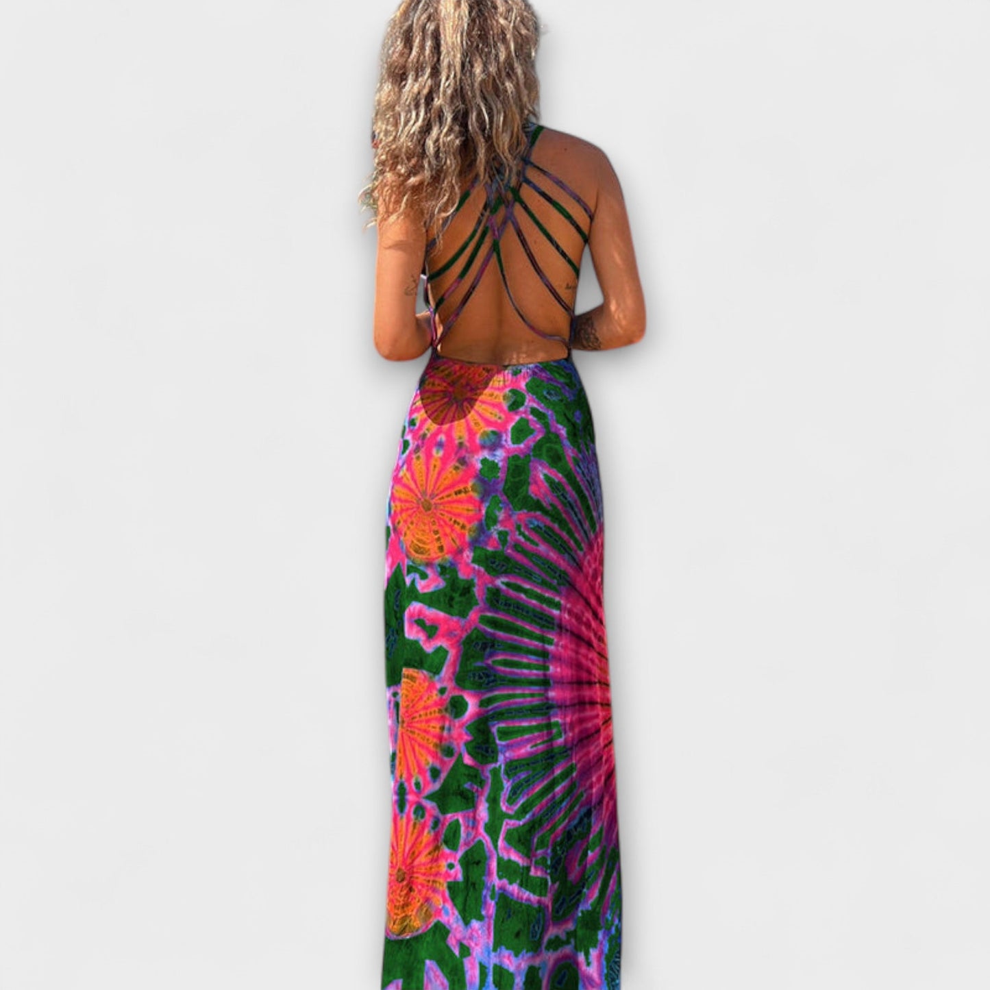 Ronja - La Bamba Tie-Dye Maxi Dress for Any Occasion