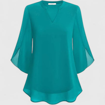 Chic Blouse for Office and Evening Wear