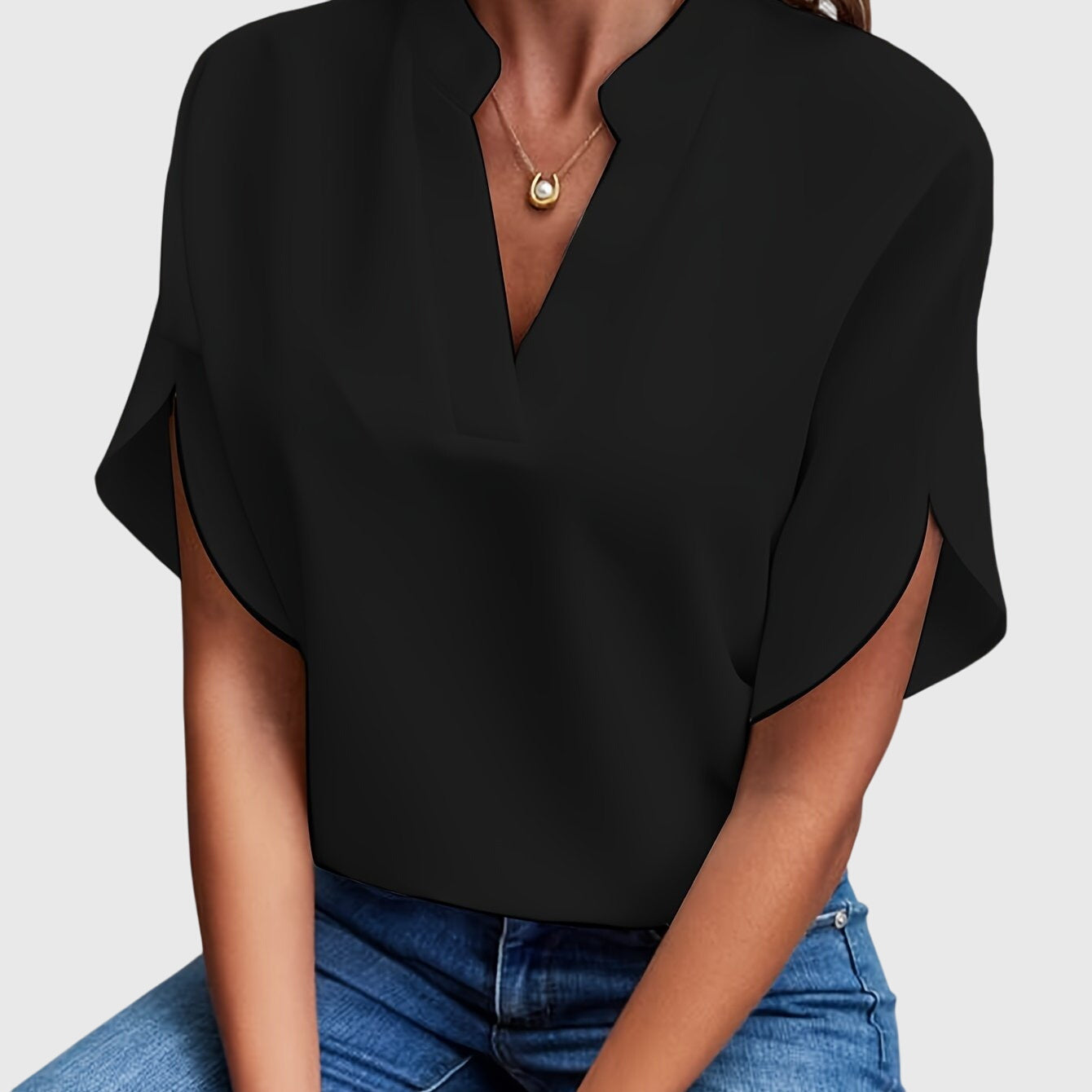 Kristie™ - Chic Blouse for Any Occasion
