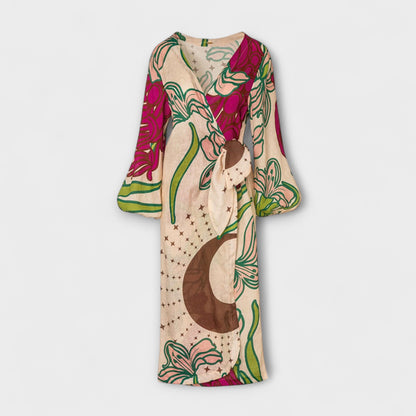 Tracey - Stylish Tie Maxi Dress for Any Occasion