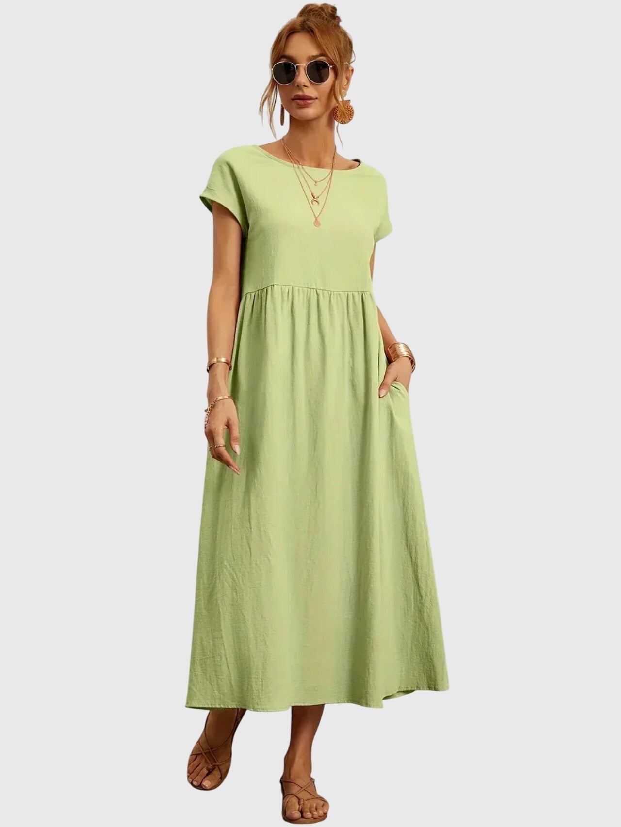 Giselle™ - Chic Pocket Dress for Any Occasion