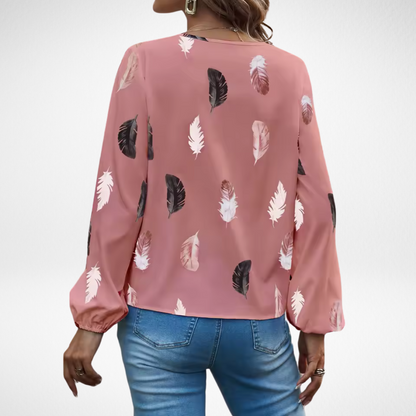 Nicole™ | Chic Blouse for Office & Evening Wear