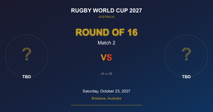 Round of 16 Match 2 - Rugby World Cup 2027 - Brisbane