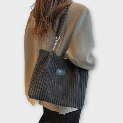 Olivia - Stylish Corduroy Shoulder Bag for Everyday Use