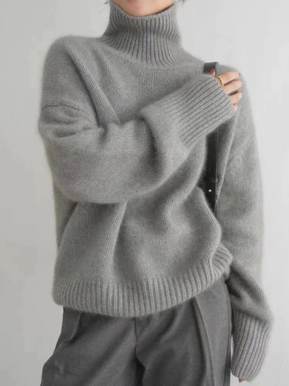 Elizabeth - Cozy Knit Turtleneck for Everyday Wear