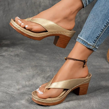 Chic Women's T-Strap Open Toe High Heel Sandals for Any Occasion
