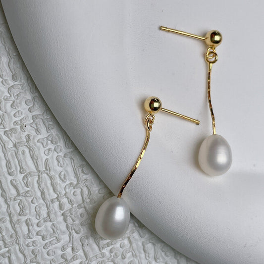 Infant Pearl Stud Earrings