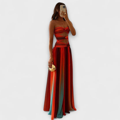 Chic Strapless Maxi Dress for Any Occasion
