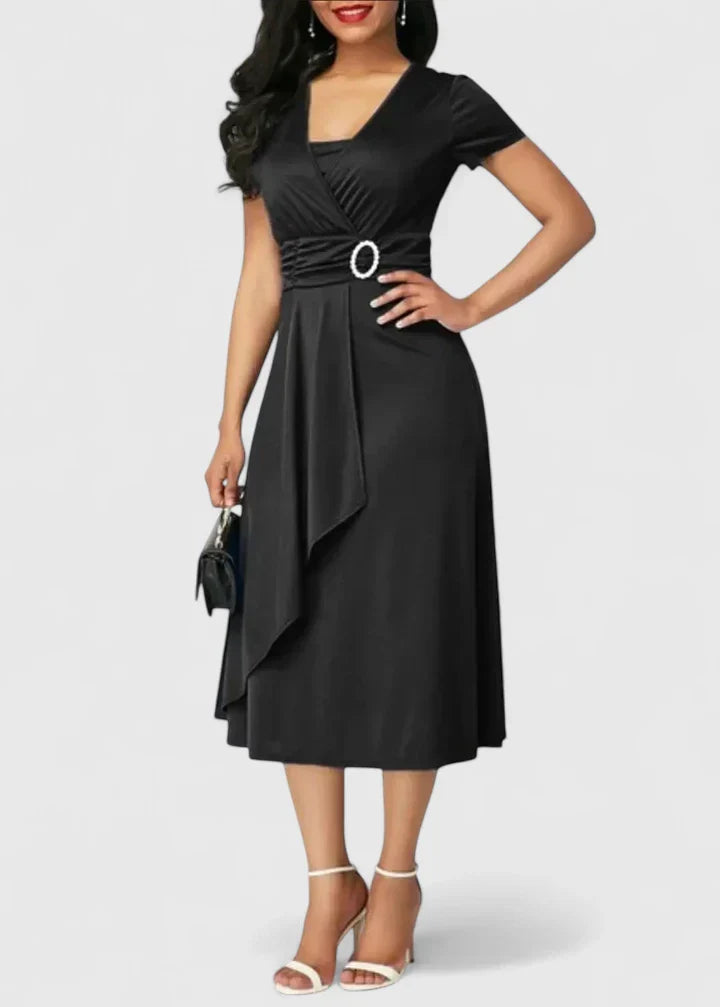 Zhyrelle | Chic Midi Dress for Any Occasion