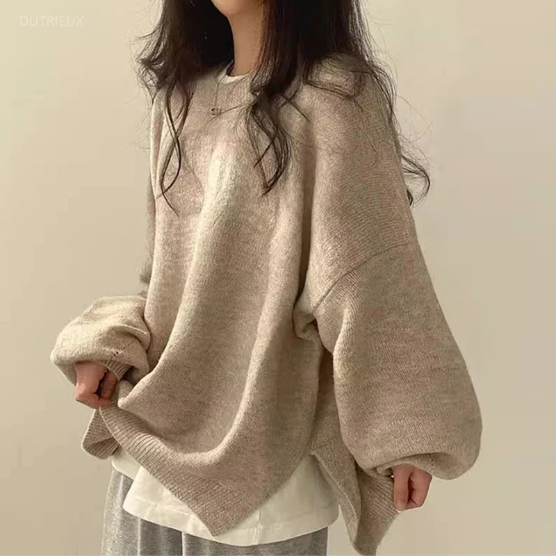 Cozy Oversized Knit Sweater for All Seasons