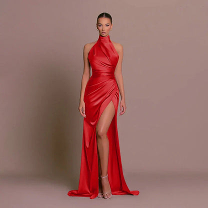 Wedding Guest Dress with Slit