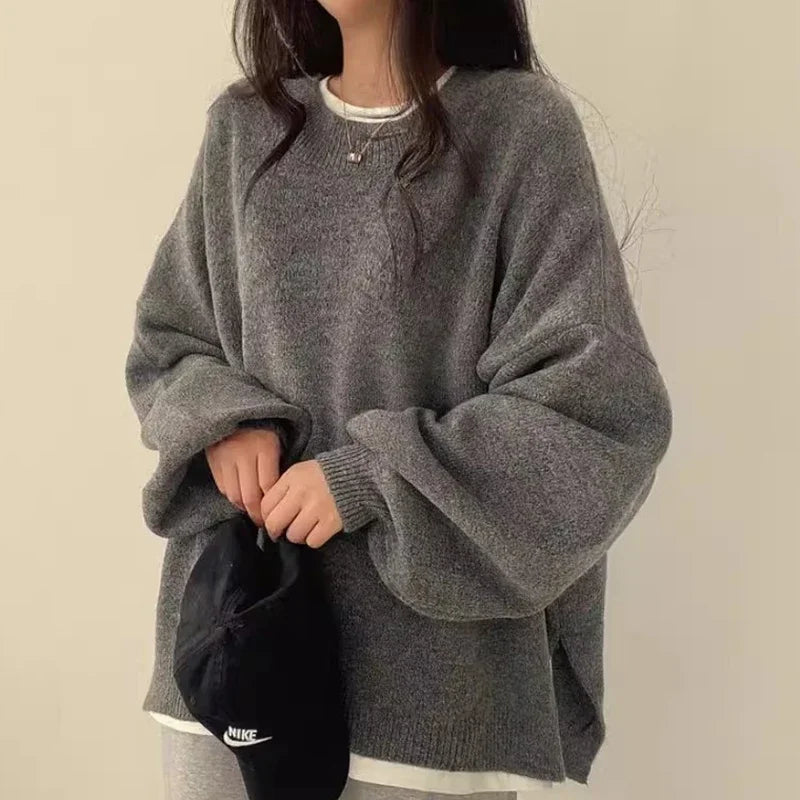 Cozy Oversized Knit Sweater for All Seasons