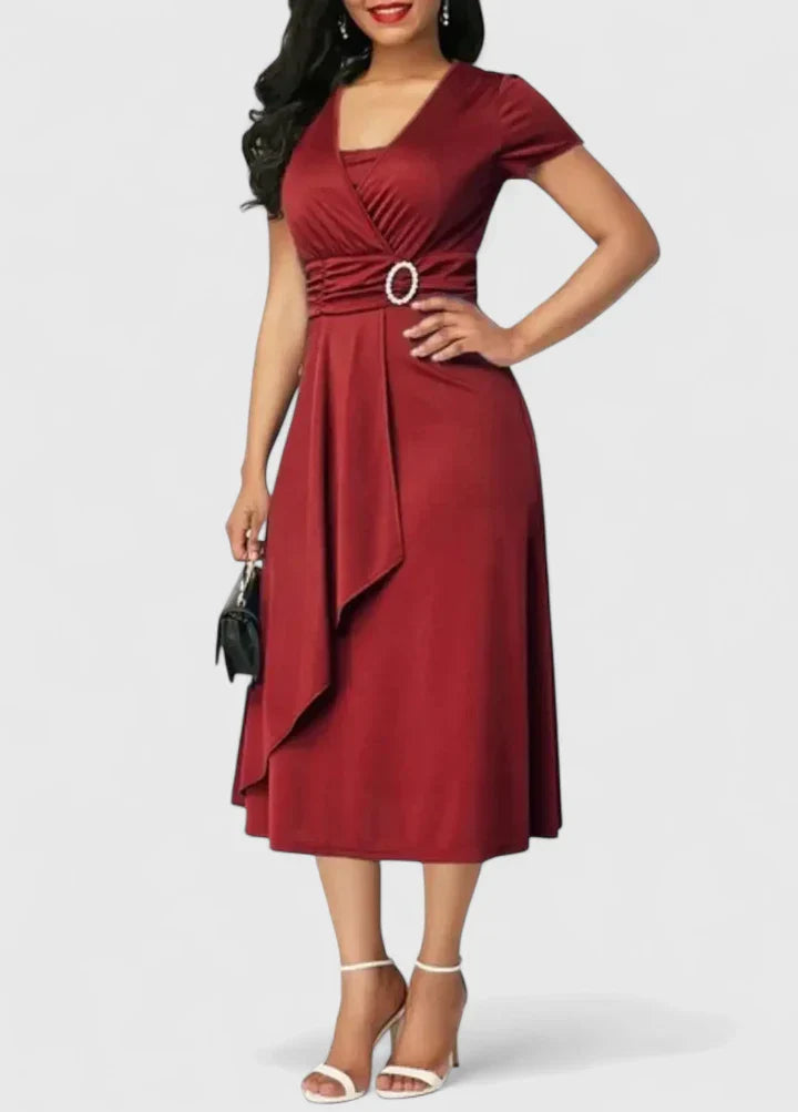 Zhyrelle | Chic Midi Dress for Any Occasion