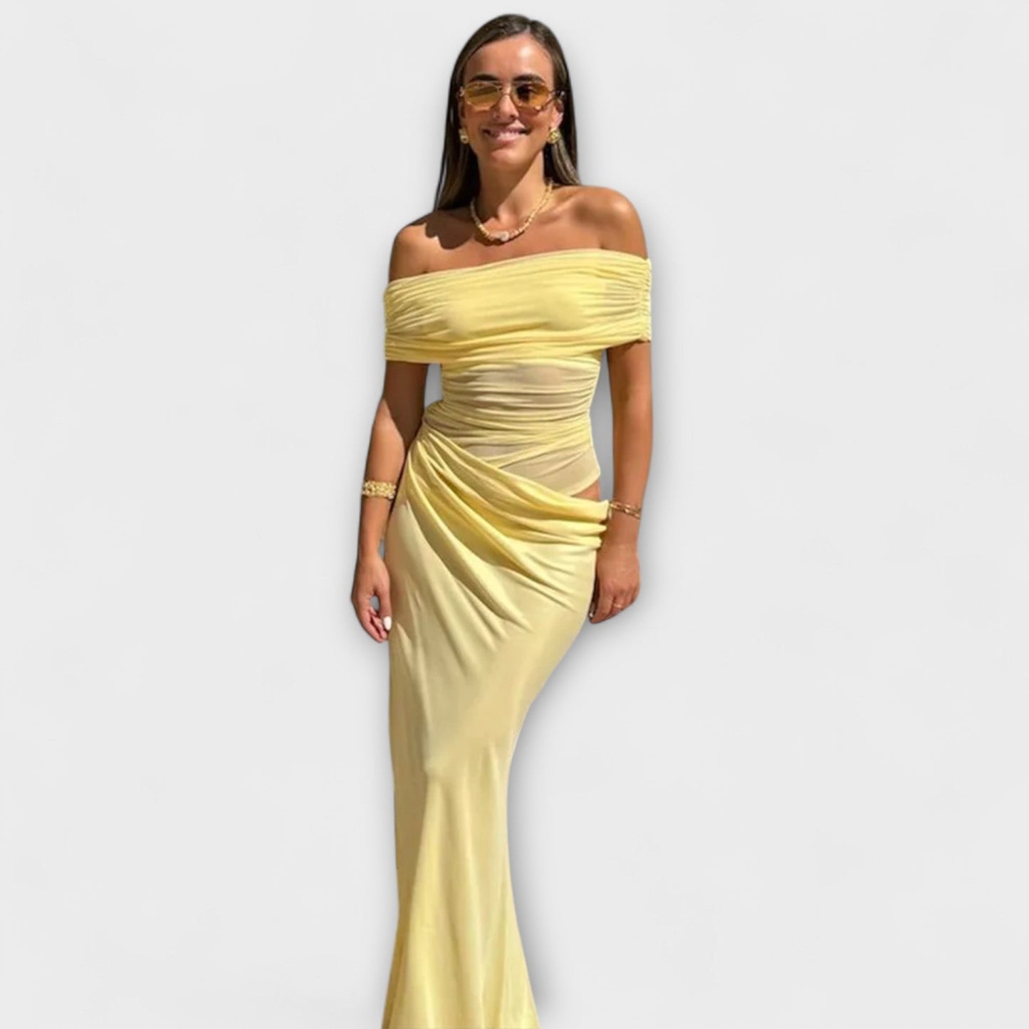 Chic Ruffled Irregular Dress for Any Occasion