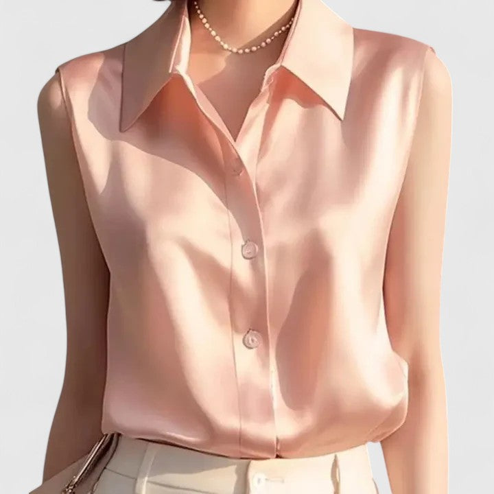 Chic Blouse for Office and Evening Wear