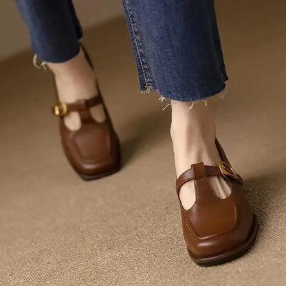 Ysolenne T-Strap Sandals for Stylish Summer Wear