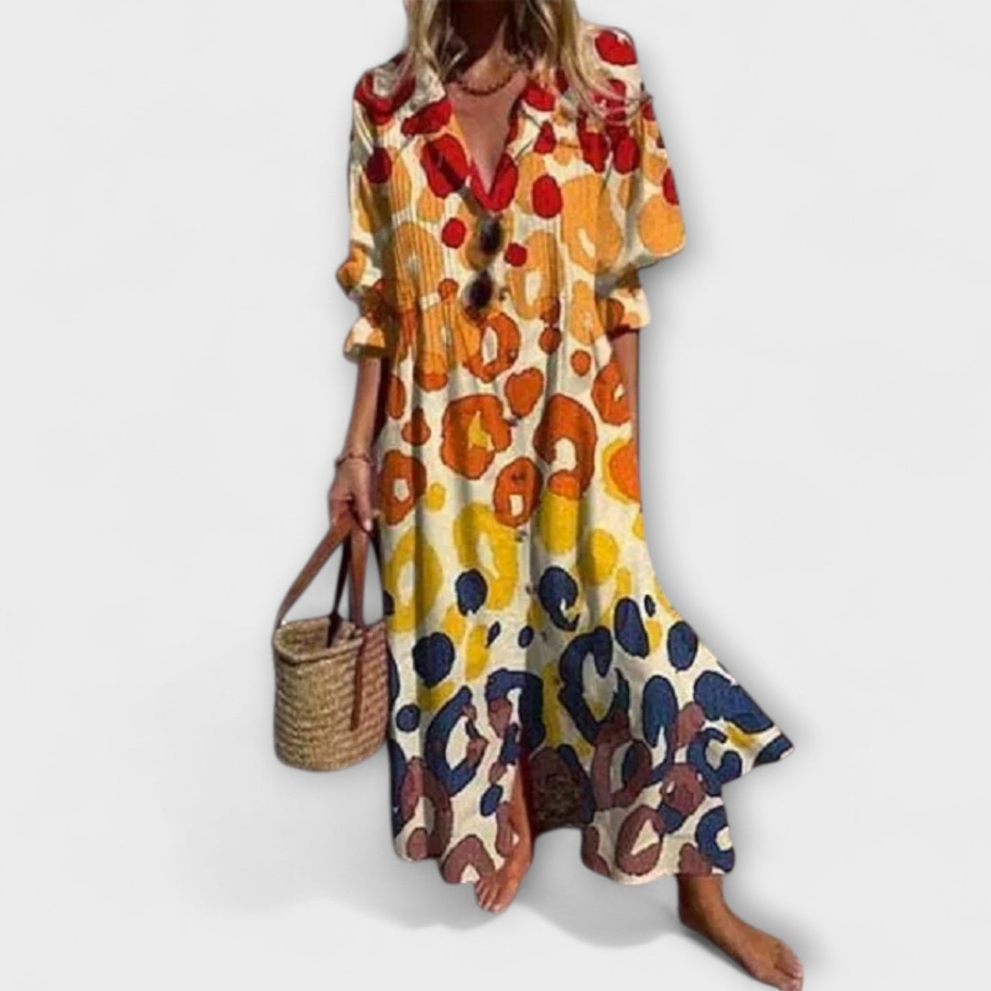 Lila - Flattering Maxi Dress for Effortless Style