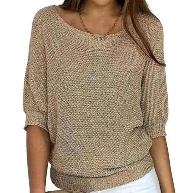 Zoe - Cozy Knit Sweater for Everyday Wear