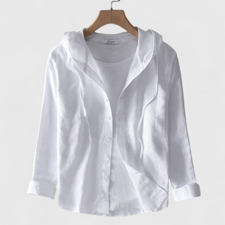 Chic Hooded Blouse for Any Occasion