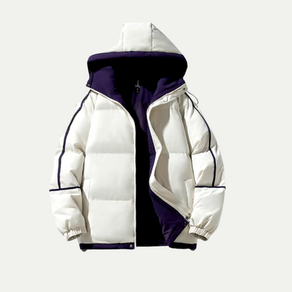 Unisex Hooded Puffer Parka for Winter Adventures