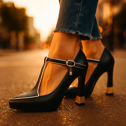 Zoey™ | Stylish Orthopedic Heels for All-Day Wear