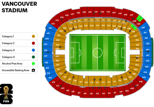 Buy FIFA World Cup 2026 Tickets | Australia vs Turkey | Match 6 - BC Place, Vancouver