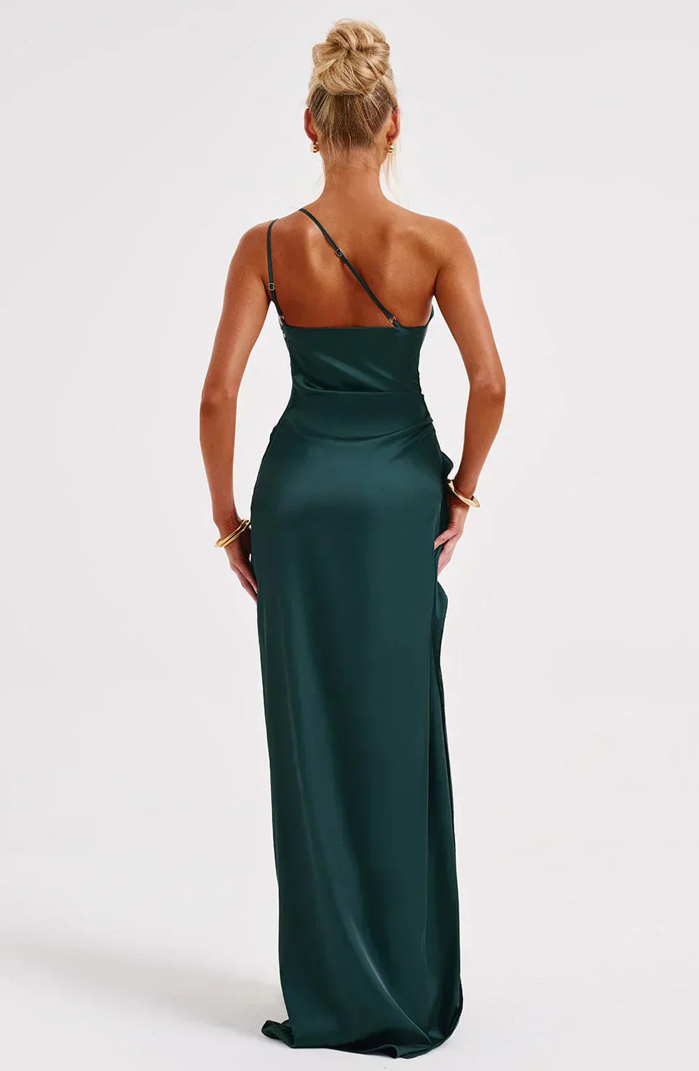 Chic Asymmetric Maxi Dress for Evening Wear