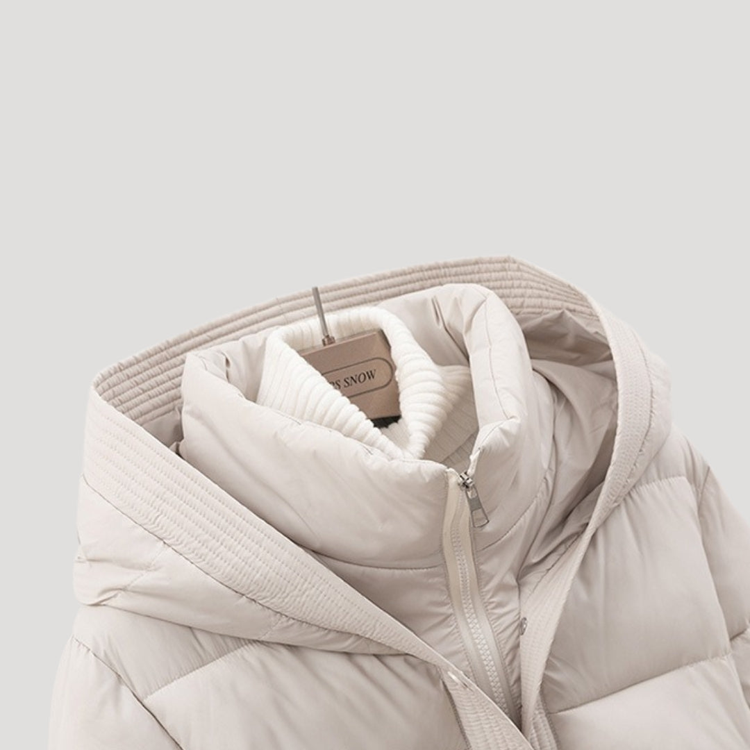 Stylish Hooded Puffer Jacket for Winter Wear