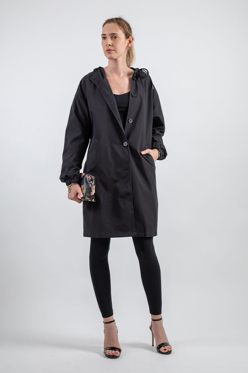 Women’s Hooded Longline Jacket for All Occasions