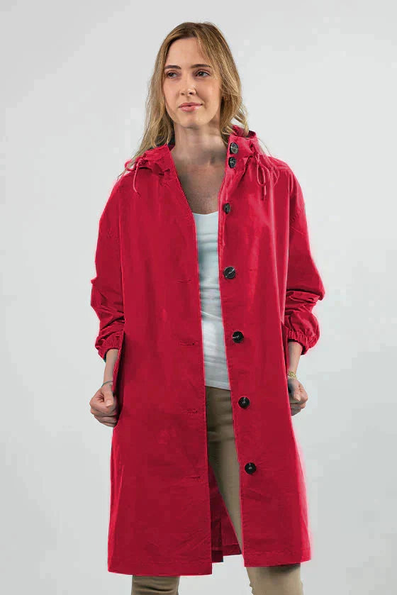 Women’s Hooded Longline Jacket for All Occasions